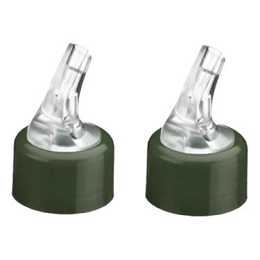Imagem de 2 Bico Dosador Para Azeite E Vinagre 30 Mm Salada 2x1 Verde