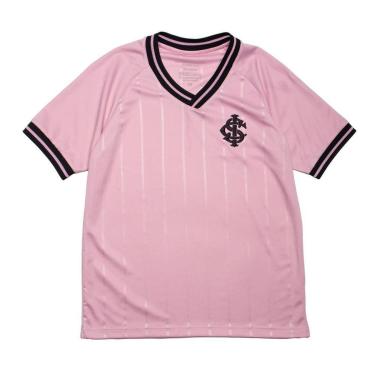 Imagem de Camiseta Infantil Betel Inter Outubro Rosa II Rosa/preto-Feminino