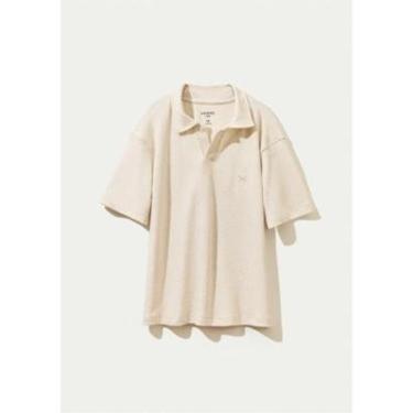 Imagem de Camisa Polo Infantil Menino Oversized Com Linho-Masculino