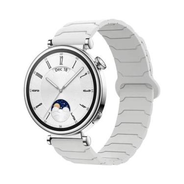 Imagem de Pulseira Magnética De Silicone De 18mm 20mm 22mm Para Samsung Galaxy W