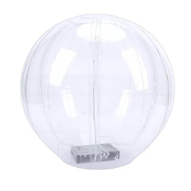 Imagem de Xixian Luzes Flutuantes Infláveis ​​movidas a Energia Solar para Piscina, Bolas Brilhantes de Led, Decorações de Festa Com Luz Branca Quente, para Piscina, Deck, Pátio