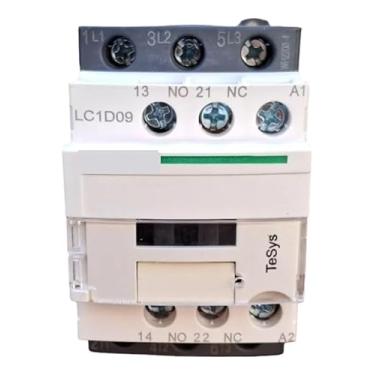 Imagem de 1 contator 24VAC 9a 3p LC1D09B7C