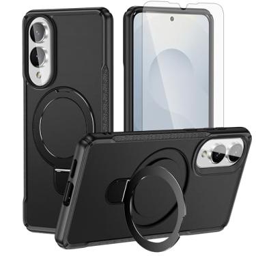 Imagem de Asuwish Capa de telefone compatível com S25 Edge JS US preta