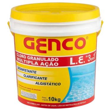 Imagem de Cloro Granulado Multi Acao 3 Em 1 10kg - GENCO