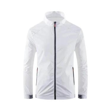 Imagem de Jaqueta Esportiva Masculina Respirável Impermeável Com Proteção UV Par