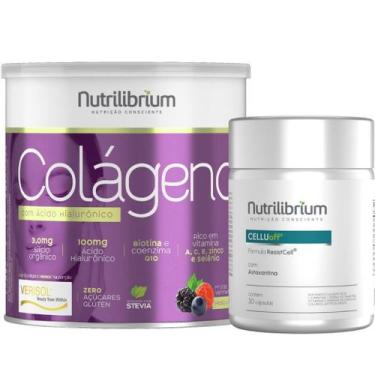 Imagem de Colágeno Verisol Ácido Hialurônico + Celluoff 30 Caps Nutrilibrium, Fr