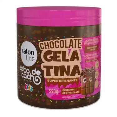 Imagem de Gelatina Chocolate #Todecacho Kids Super Brilhante 550g