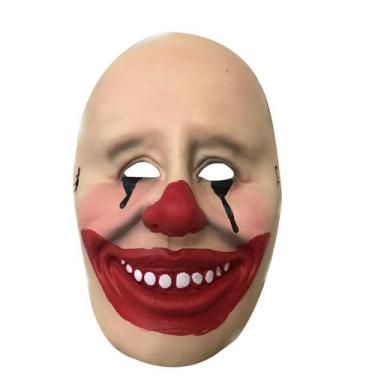 Imagem de Máscara de boca grande, palhaço, látex, rosto inteiro, Halloween, cosp