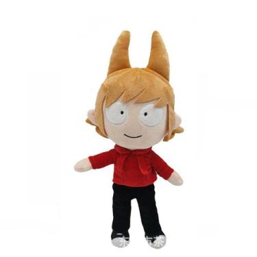 Imagem de Boneca de brinquedo de pelúcia Eddsworlds Tord 38cm - yiweisai