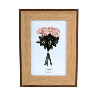 Imagem de Porta retrato de plástico moldura rustico 10x15cm - Amigold, C