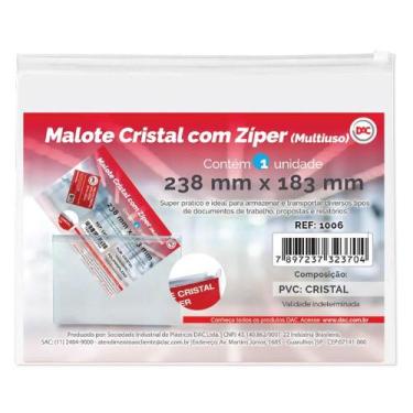 Imagem de Pasta Malote Cristal Meio Ofício - DAC