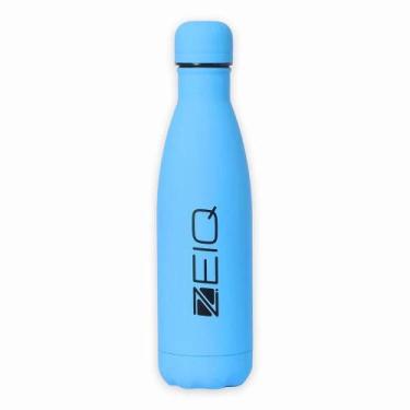 Imagem de Garrafa Térmica Emborrachada Zeiq Beach Tênis 500ML, Azul