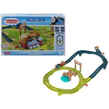 Imagem de Pista Thomas e Seus Amigos Conjunto Trilhos e Locomotivas Thomas Entre