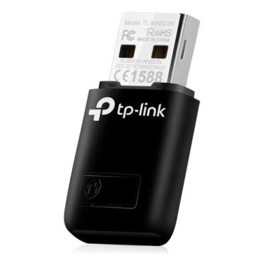 Imagem de Mini Adaptador Usb Wifi N 300mbps 2.4ghz Tl-wn823n - Sem marca