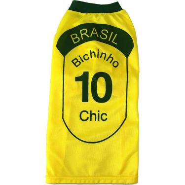 Imagem de Camiseta do Brasil - Tam. 9 - Bichinho Chic