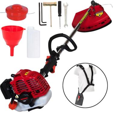Imagem de Roçadeira Lateral Kawashima KW26-T 25,4CC 2 Tempos Ideal Para Uso Doméstico Ou Para Ser...