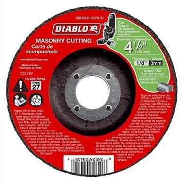 Imagem de Freud-Diablo DB 4-1/2X1/8X7/8 MSNRY DC CO 27, multicolorido, tamanho único (DBD045125701C)