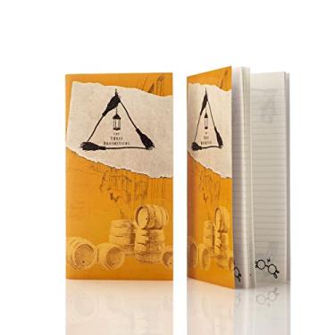 Imagem de Conquest Journals Harry Potter Três Vassouras Forradas, Conjunto de 2, Acessório Para HP, Saddle Stitch, 21 cm x 10,8 cm, 64 Páginas Cada