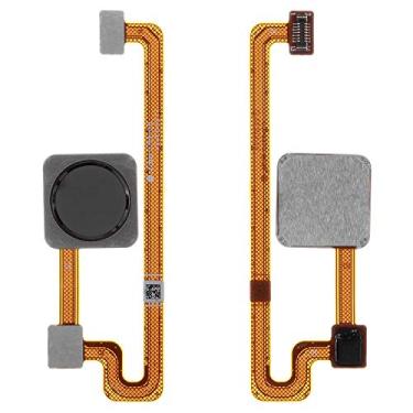 Imagem de Peças de reparo de cabo flexível compatíveis com Xiaomi Mi Mix 2, (para reconhecimento de impressões digitais (Touch ID), preto, MDE5)