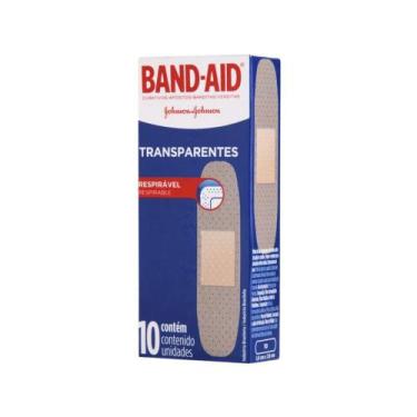 Imagem de Curativos Band-Aid Transparentes 10Un