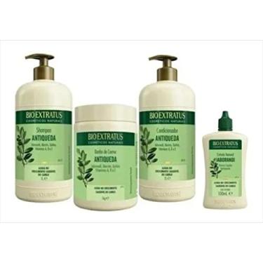 Imagem de kit 1 Shampoo 1 Condicionador 1 Banho creme Jaborandi 1 Litro 1 Tonico