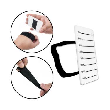 Imagem de Bracelete Suporte de Cílios Elástico Alongamento Extensão