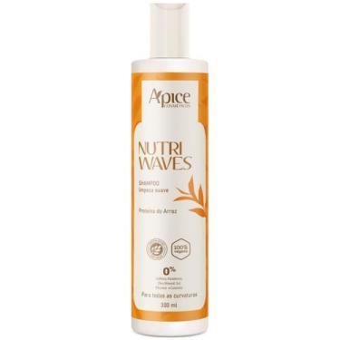 Imagem de Shampoo Limpeza Suave Apse Apice Nutri Waves Tratamento Capilar Vegano