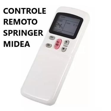Imagem de Controle remoto ar condicionado r11 springer/midea - MXT