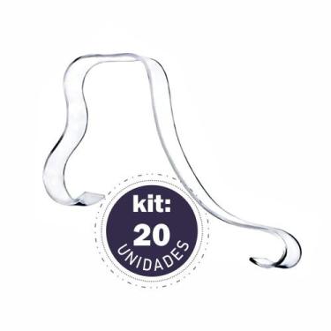 Imagem de Expositor Suporte P/ Sandalias Em Acrilico Kit 20 Peças M - OC Shop