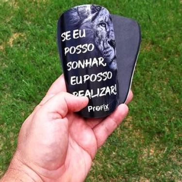 Imagem de Caneleira Profix do Leão - Profix Sports, Preto, P - 09cm x 13,5cm