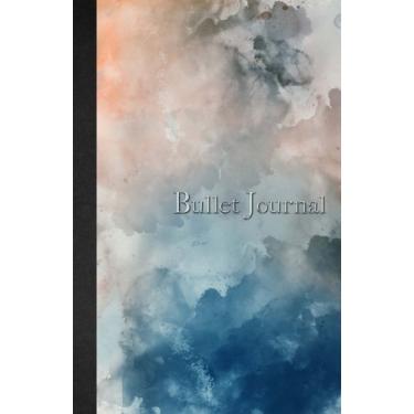 Imagem de Bullet Journal: A5 Watercolor & Marbre - 110 pages, couverture souple "glossy" Dot point, bullet journal, dot grid, planner, planning, organizer, journal