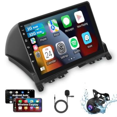 Imagem de Estéreo automotivo Android para Mercedes Benz Classe C W204 S204 2006-2011 suporta reprodução sem fio com tela sensível ao toque de 22.9 cm 2+64G HiFi Autoradio Android Auto WiFi GPS Navegação Rádio