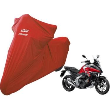 Imagem de Capa De Moto Honda NC 700X 750X De Tecido Com Elasticidade - Mz, Verme