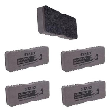 Imagem de Apagador Magnético para Quadro Branco e Lousa Stalo Kit 5 Unidades (81