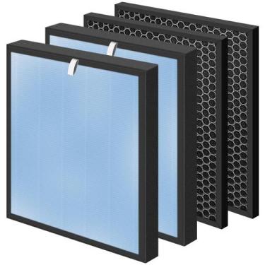 Imagem de Filtro purificador de ar Pulluty HSP001 True HEPA com carbono x2