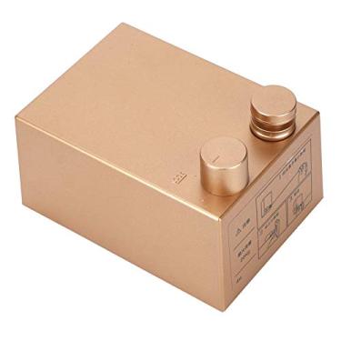 Imagem de Varal Retrátil, Varal de Lavanderia Retrátil Ajustável, Corda de Secagem de Aço Inoxidável Resistente para Uso Doméstico, Instalação Fácil, Varais (9021g de varal quadrado dourado)