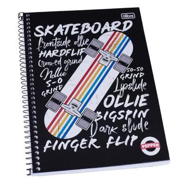 Imagem de Caderno Capa Dura Pepper 1 Matéria 80 Folhas Tilibra 153648