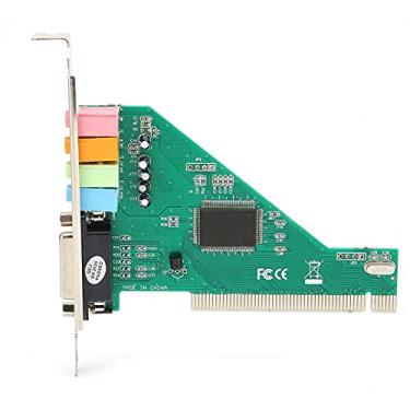 Imagem de SUNGOOYUE A Placa de Som do PCI Com Maior Qualidade de 120 DB de Riscos de Sinalização de 4 Canais Som Surround para 98 Engenheiros Profissionais