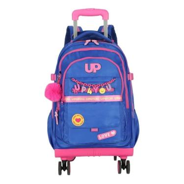Imagem de Mochila Escolar Infantil Up4you 360º | Rodinhas