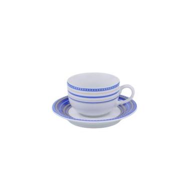 Imagem de Xícara Café Com Pires 100ml Porcelana Schmidt - Dec. Paula 2265, 2265,