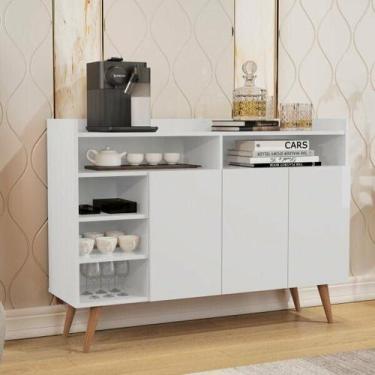 Imagem de Aparador Buffet 3 Portas GIGA Celta Branco