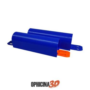 Imagem de Kit 02 Túneis + 03 Conectores Para Pista Tipo Hot Wheels - Ophicina 3D