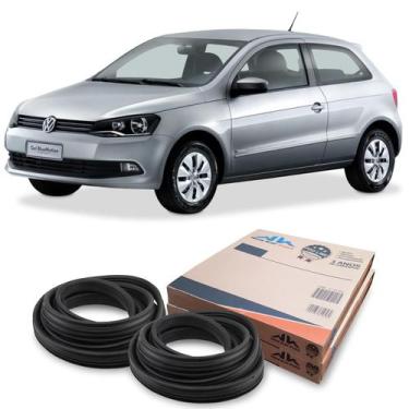Imagem de Kit Borracha 2 Portas Guarnição VW Gol 2008 Em Diante - New Kar