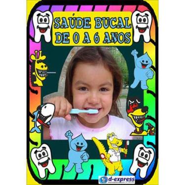 Imagem de Mini Revista Educativa Odontológica Infantil Saúde Bucal de 0 a 6 anos