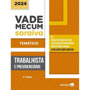 Imagem de Vade Mecum Trabalhista - Tematico - 8ª Ed