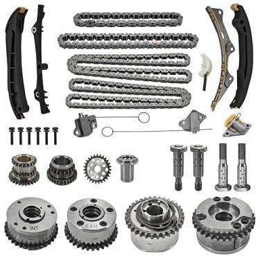 Imagem de Kit de corrente de distribuição com Phasers de eixo de comando para Pentastar Upgrade V6 3.6L 2016+, para Jeep Wrangler Grand Cherokee Gladiator, para Ram 1500/ProMaster, para Dodge Durango, para