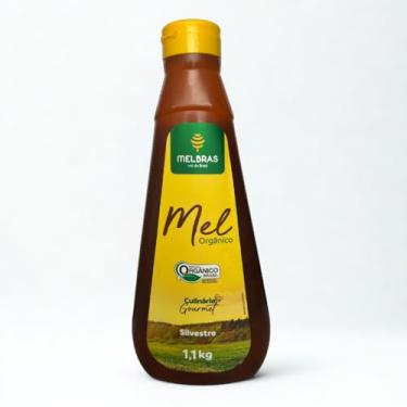 Imagem de Melbras Mel Orgânico Silvestre 1,1 Kg Puro, Certificado Brasil Orgânico Sif