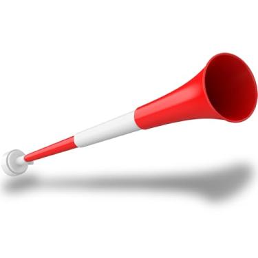 Imagem de Qidoe Buzina dobrável para estádio de 61 cm Vuvuzela buzinas de sopro de som alto buzina de futebol para eventos esportivos