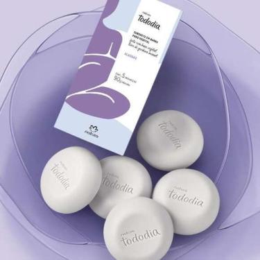 Imagem de Cx de Sabonete Natura TodoDia - Algodão 5Un