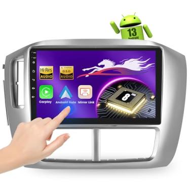 Imagem de Upriding Rádio Android 15 【Qualcomm 8 Core 4 + 64G】 para Honda Pilot 2006 2007 2008, tela sensível ao toque, estéreo automotivo de 23 cm com carplay sem fio, Android Auto, GPS/6G WiFi/DSP/Bluetooth